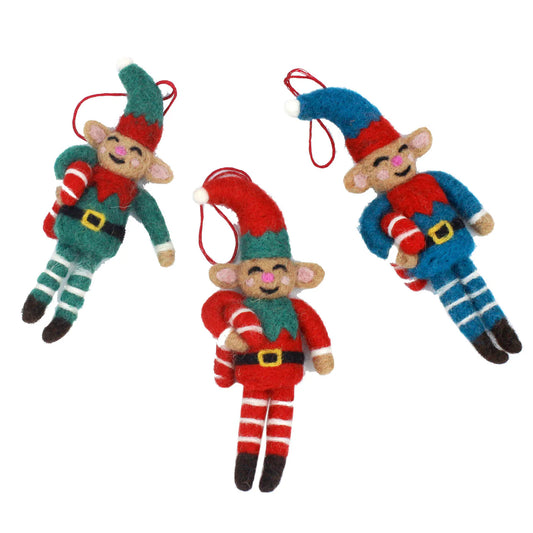 Elf & Candy Cane 3Designs)