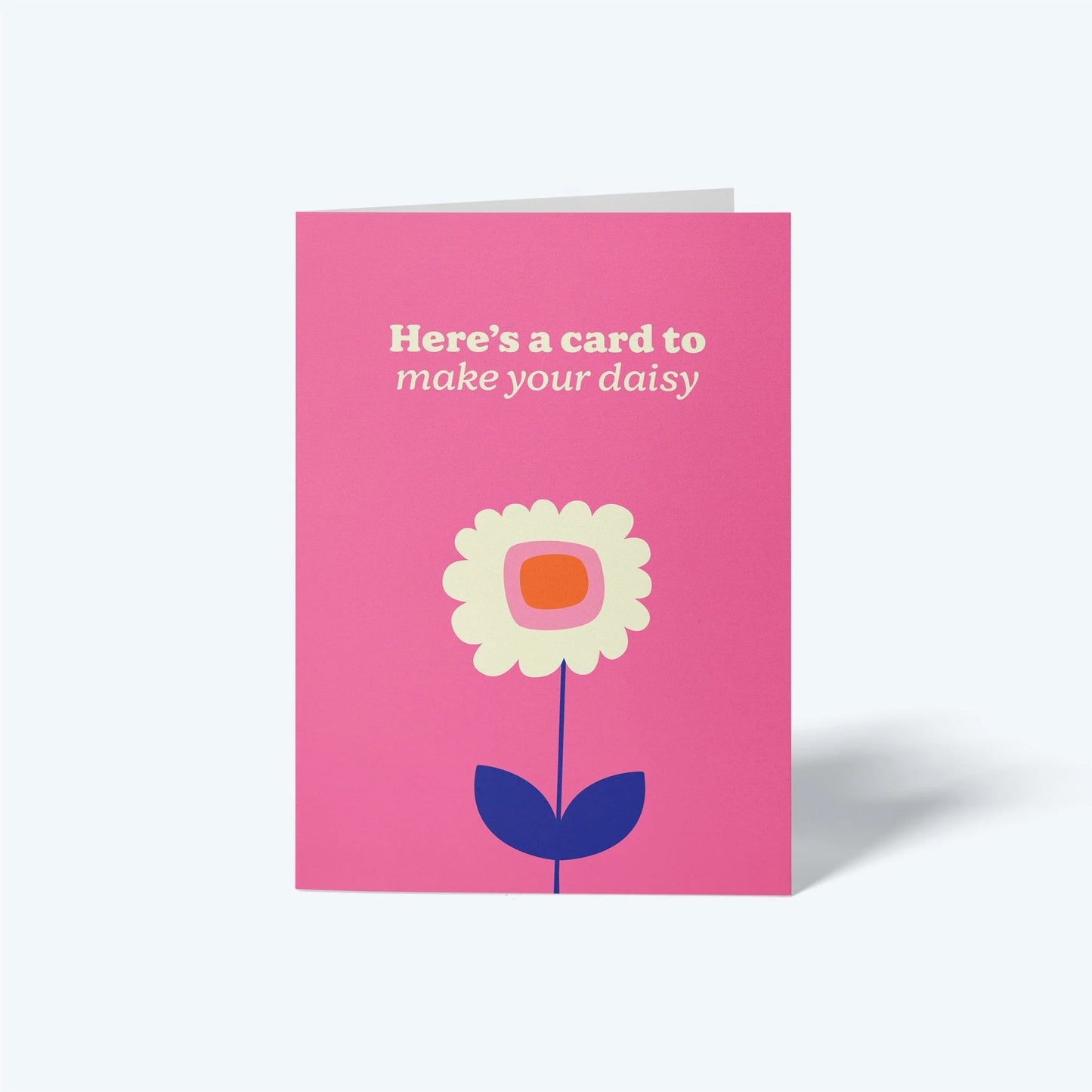 Here’s A Card To Make Your Daisy Greeting Card