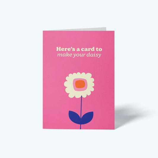 Here’s A Card To Make Your Daisy Greeting Card