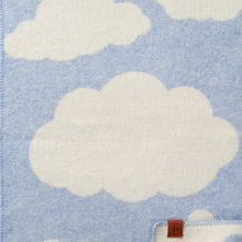 Cloudy Day Infinity Blue Lambswool Kids Blanket
