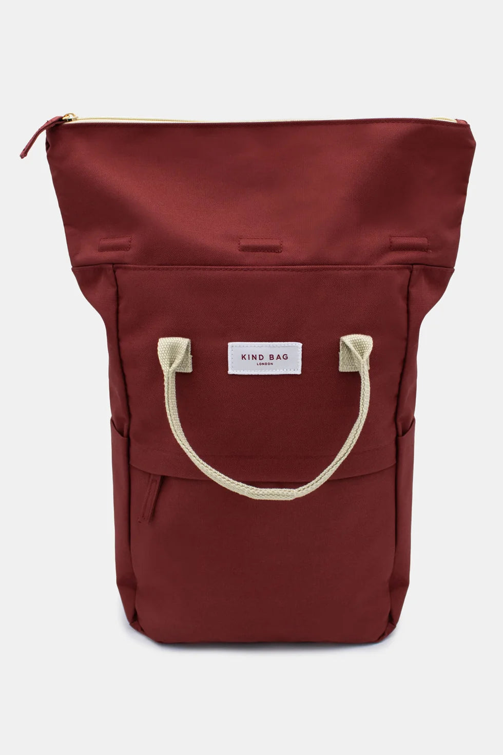 Burgundy Medium Backpack