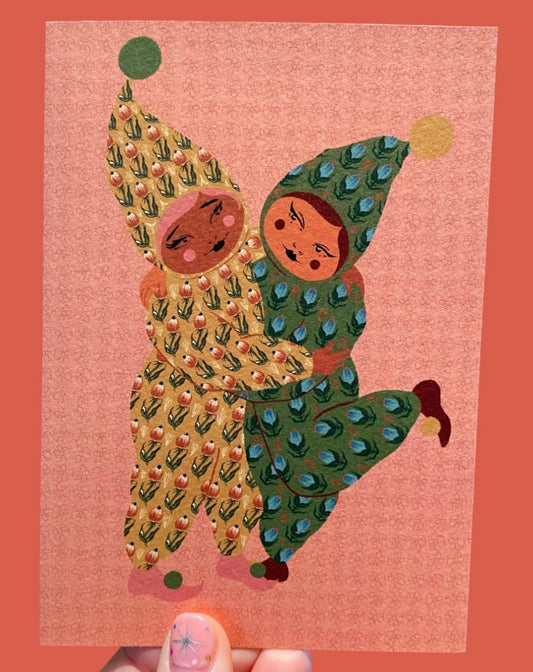 Hug Greeting Card