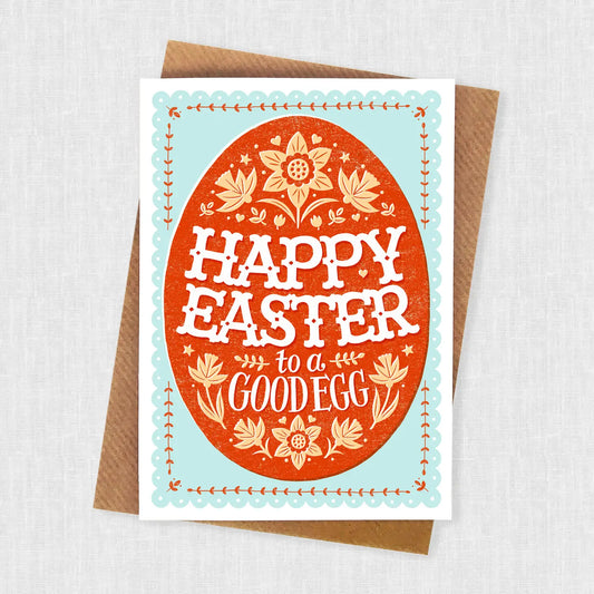 Good Old Egg  Easter Greeting Card