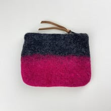 Lila Two Tone Felt Purse