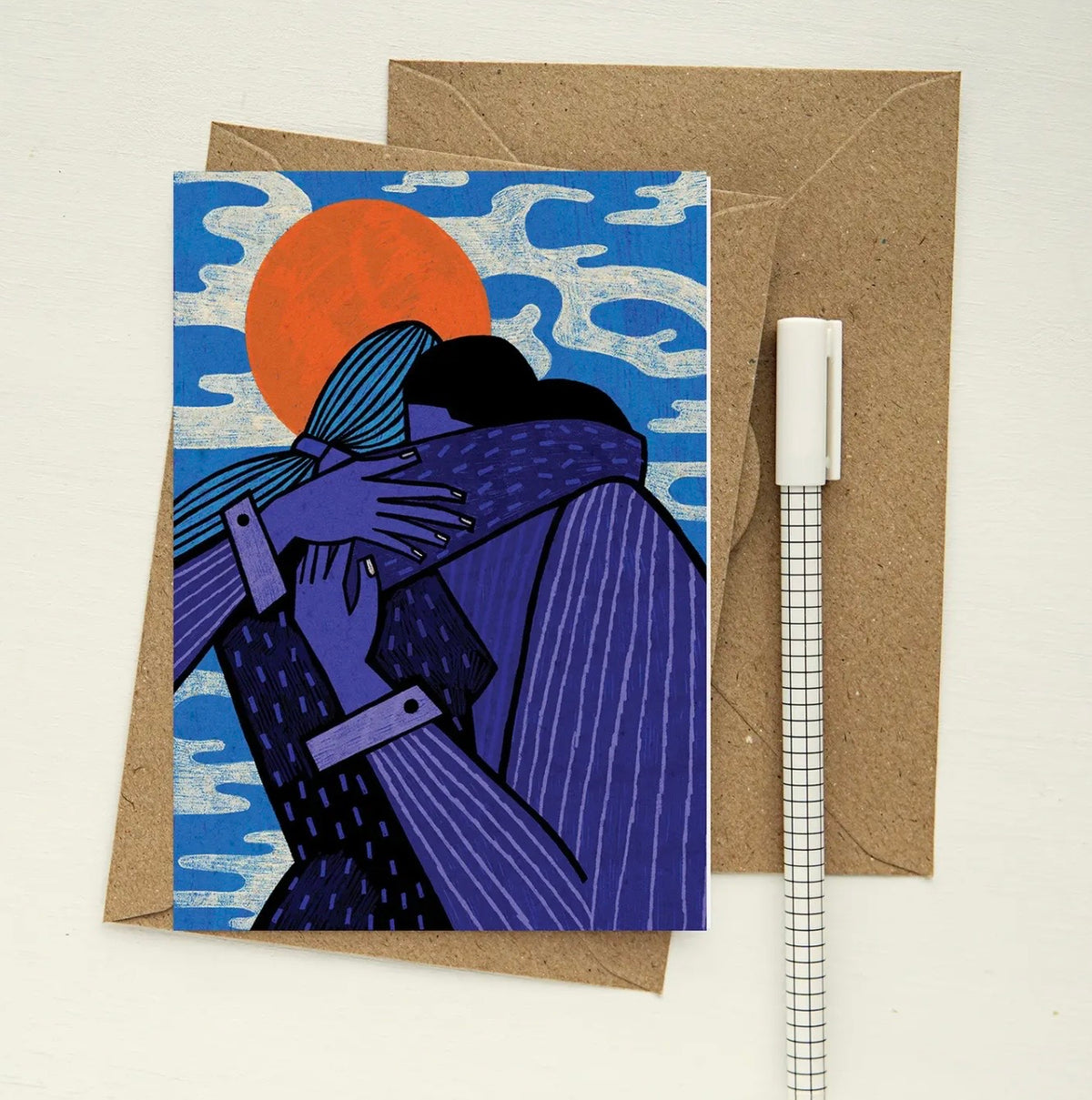 Hug Greetings Card