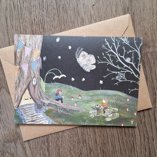 Treehouse Greeting  Card