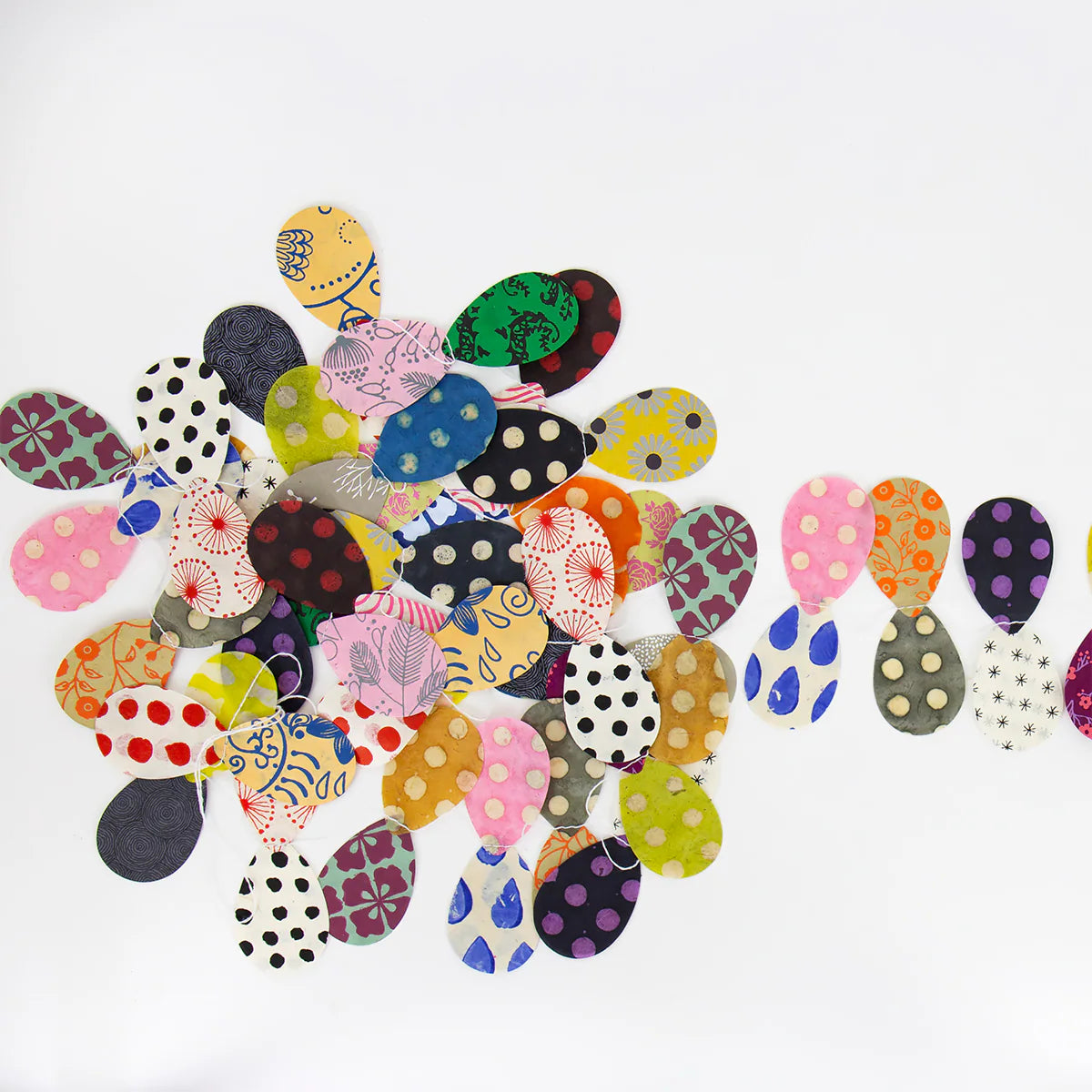 Bow Paper Garland