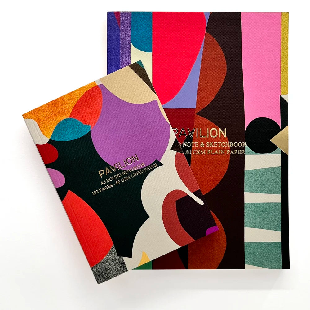 Assemblage Buckram Embossed A6 Notebook