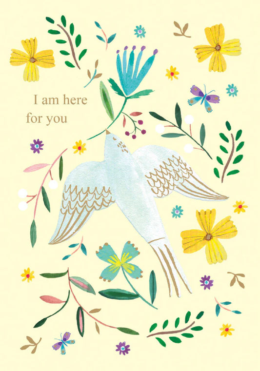 Thoughtful Dove Greetings Card