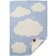 Cloudy Day Infinity Blue Lambswool Kids Blanket