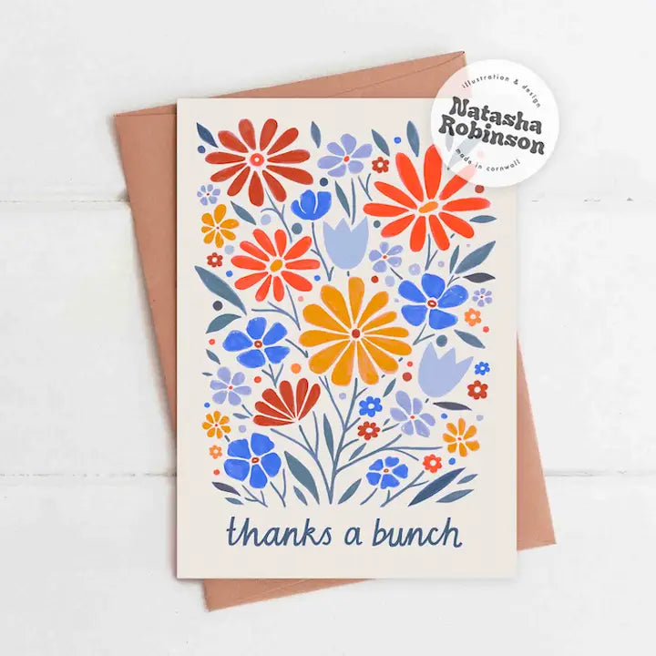 Thanks A bunch  Greetings Card