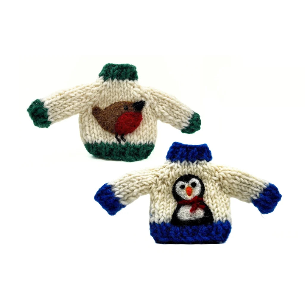 Christmas Jumper Knitted Decoration