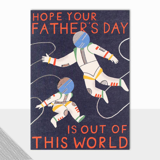 Hope Your Birthday is Out of This World Astronaut Card