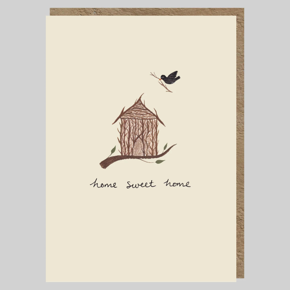 Bird House Housewarming Greetings Card