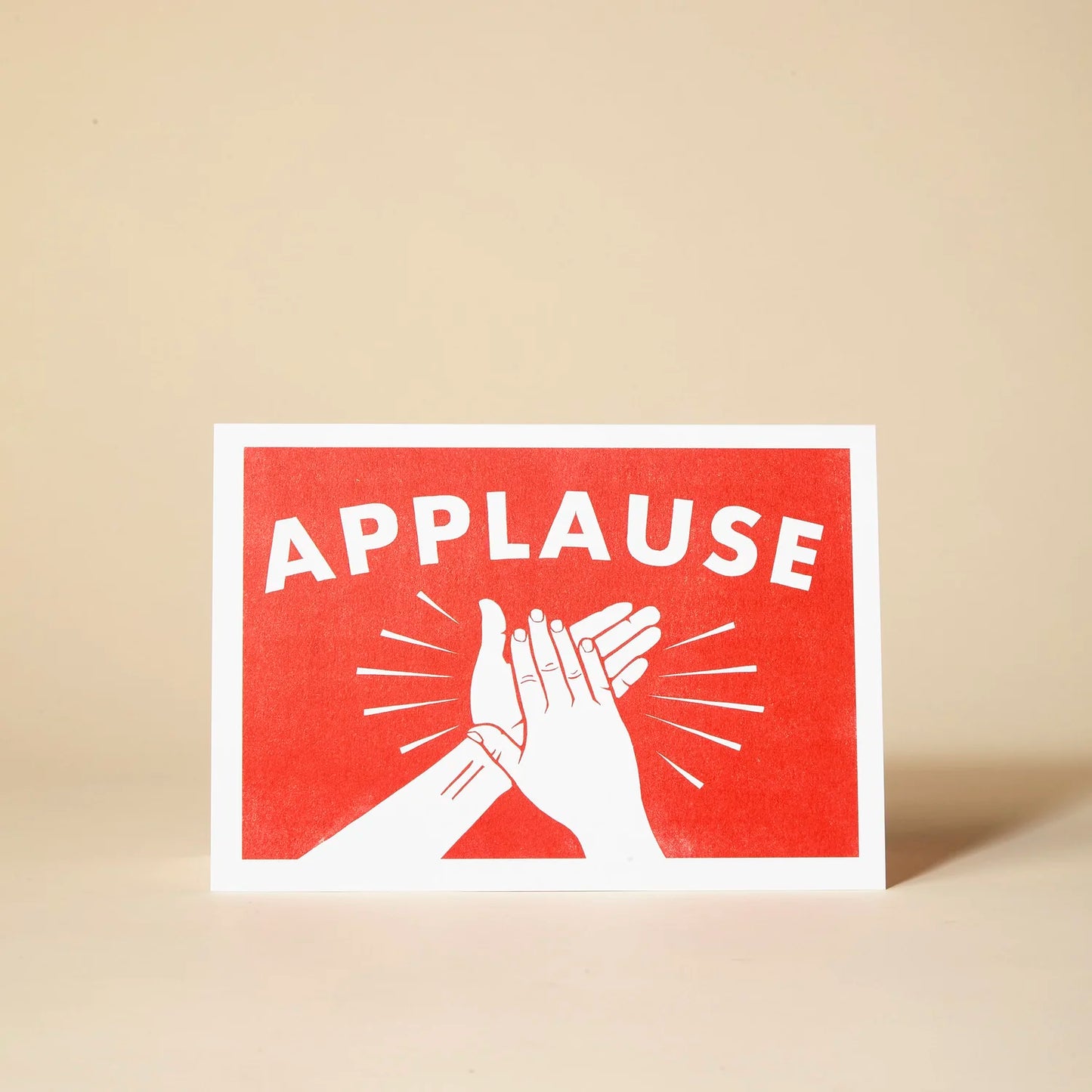 Applause Well Done Greetings Card