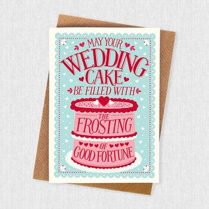 Wedding Cake Greetings Card