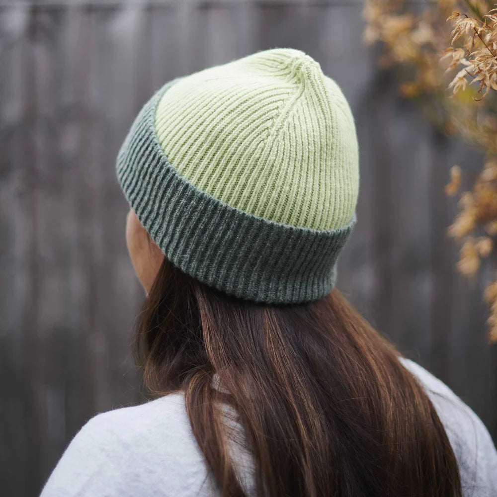 Mint & Soft Green Beanie (unisex)
