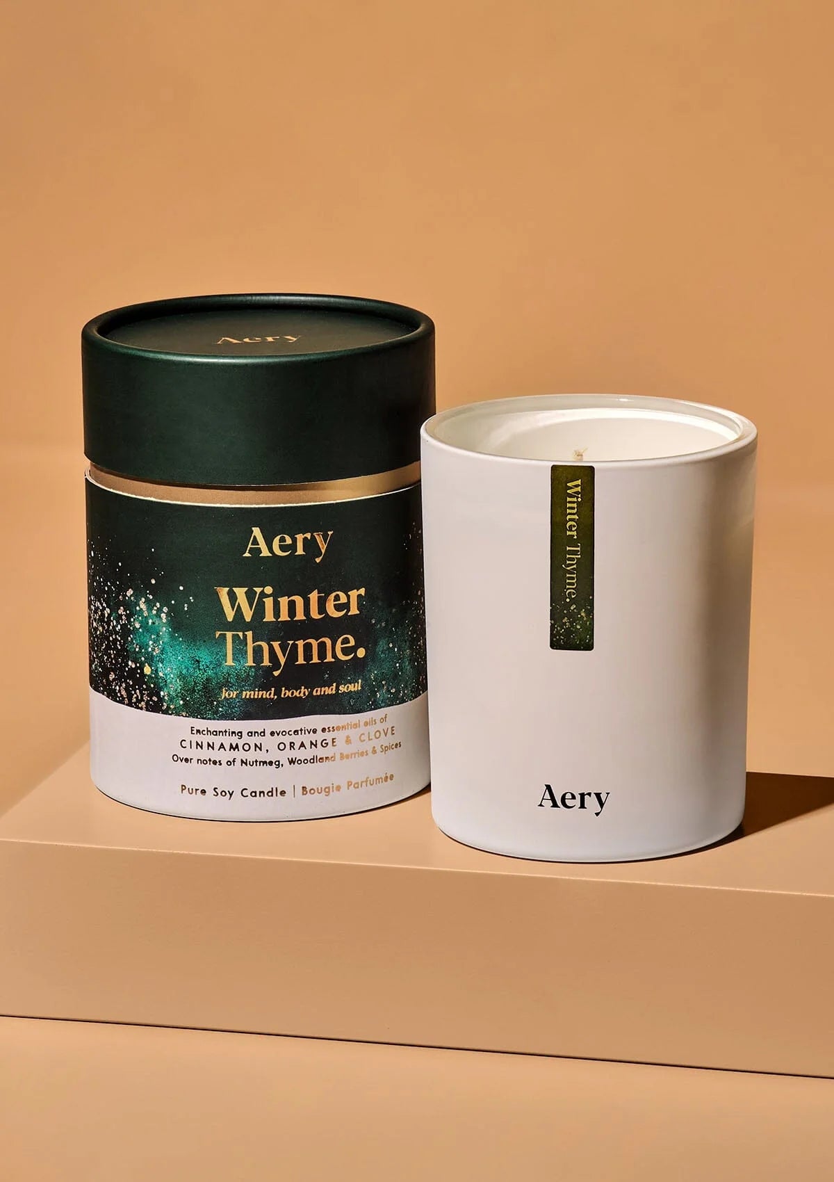 Winter Thyme Scented Candle