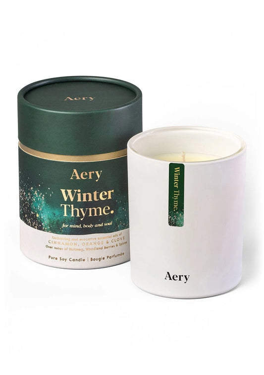 Winter Thyme Scented Candle