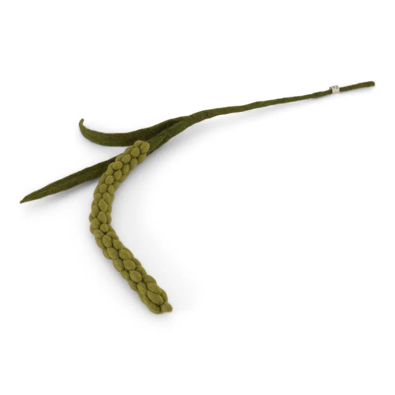 Amaranth Felt Flower Decoration Green