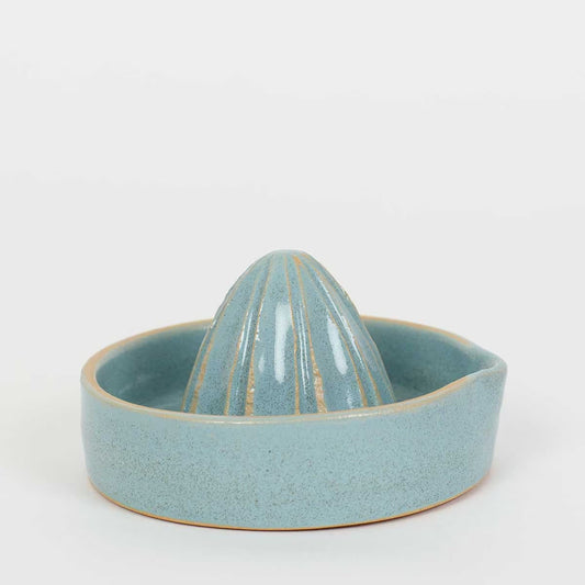 Emil Blue Ceramic Citrus Press