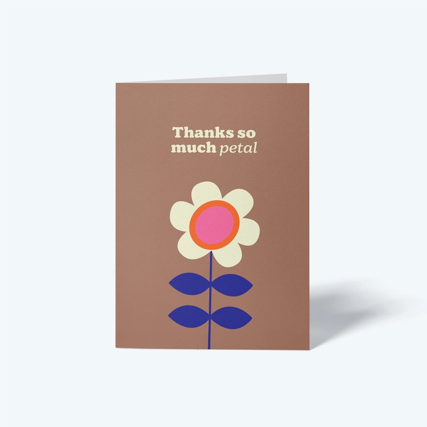 Thanks So Much Petal Greeting Card