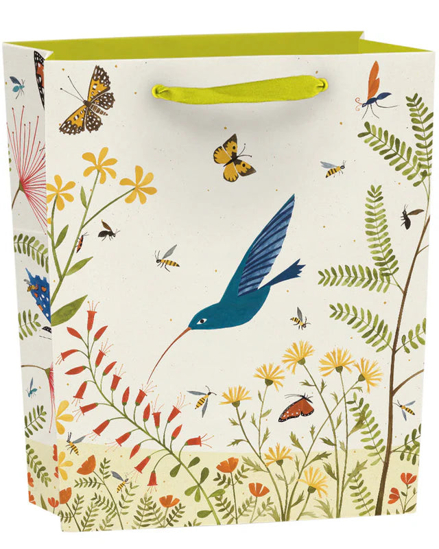 Hummingbird Portrait Gift Bag