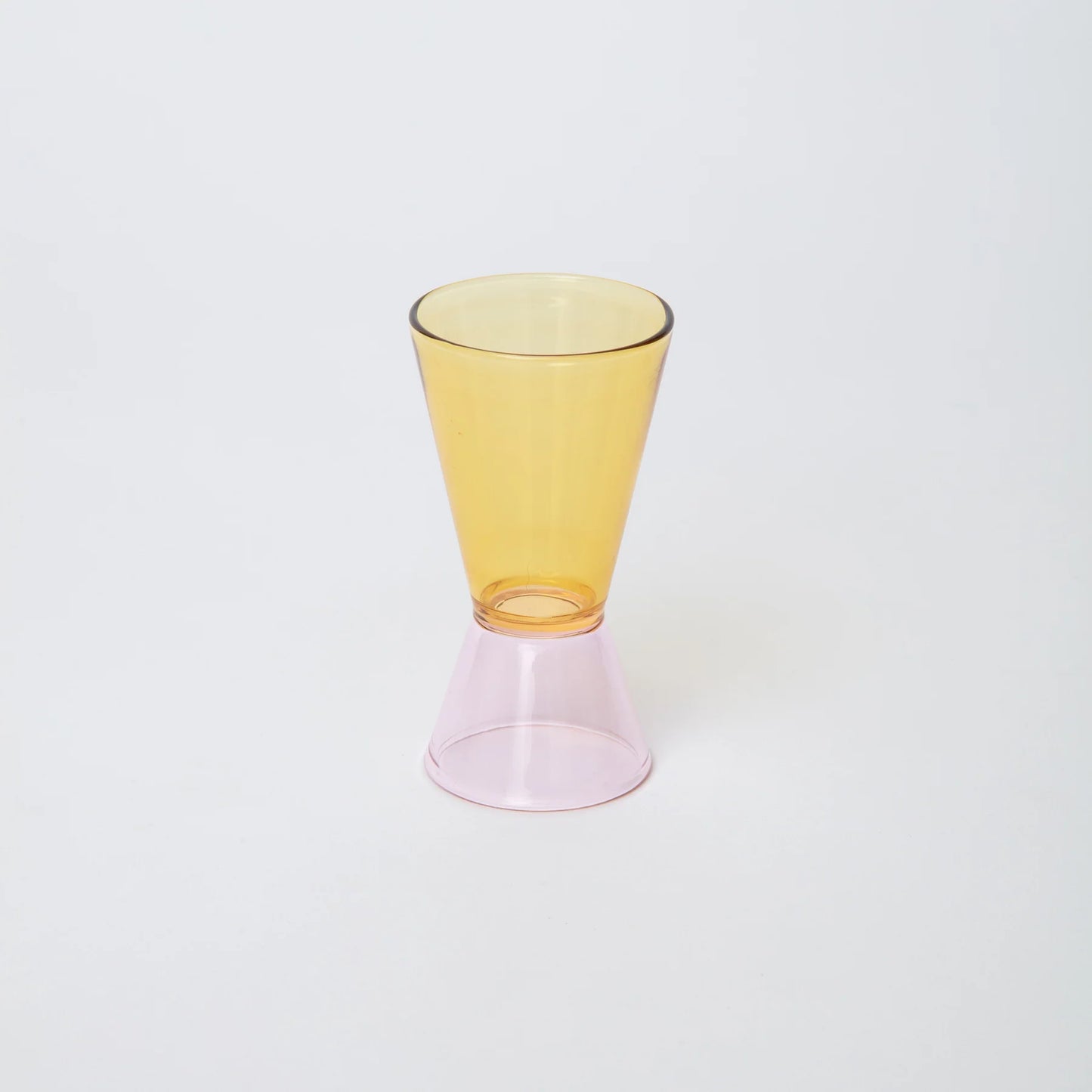 Duo Tone Yellow / Pink  Cocktail Jigger