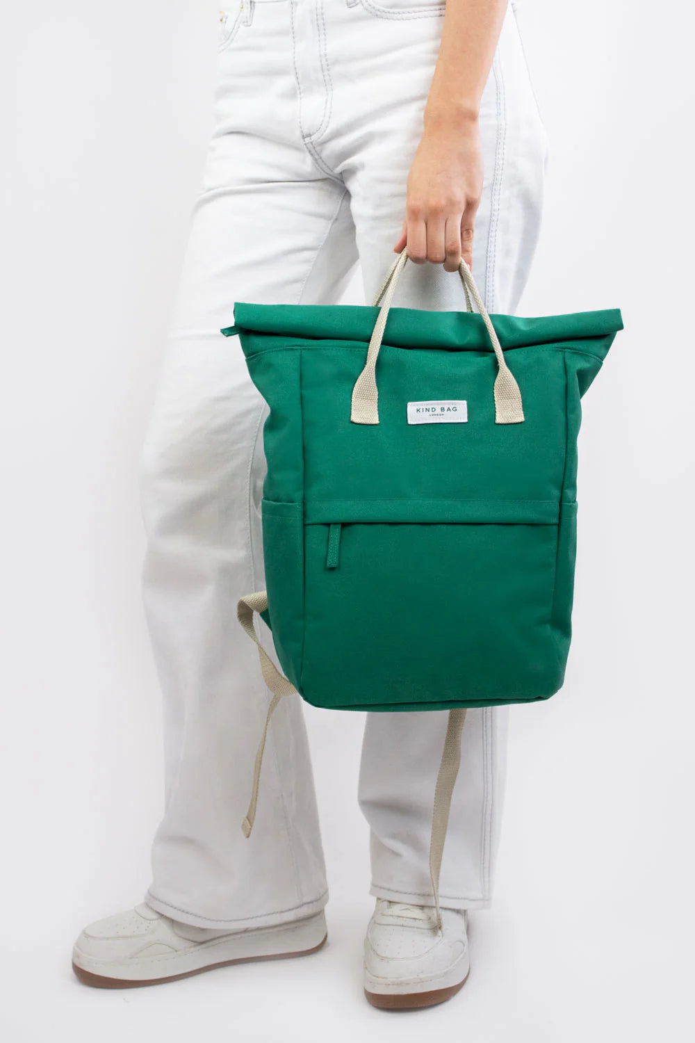 Bottle Green Medium Backpack