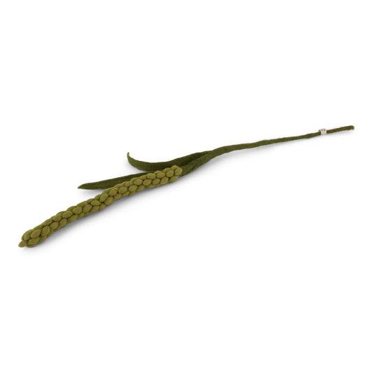 Amaranth Felt Flower Decoration Green