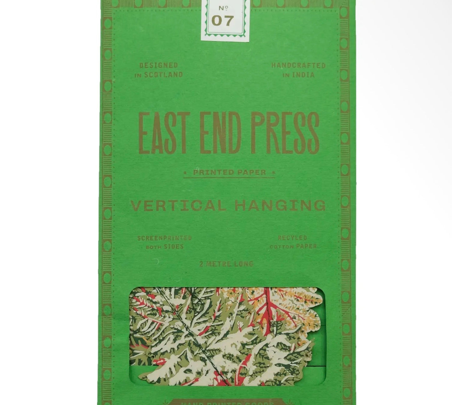 Tree Vertical Sewn & Printed Wall Hanging