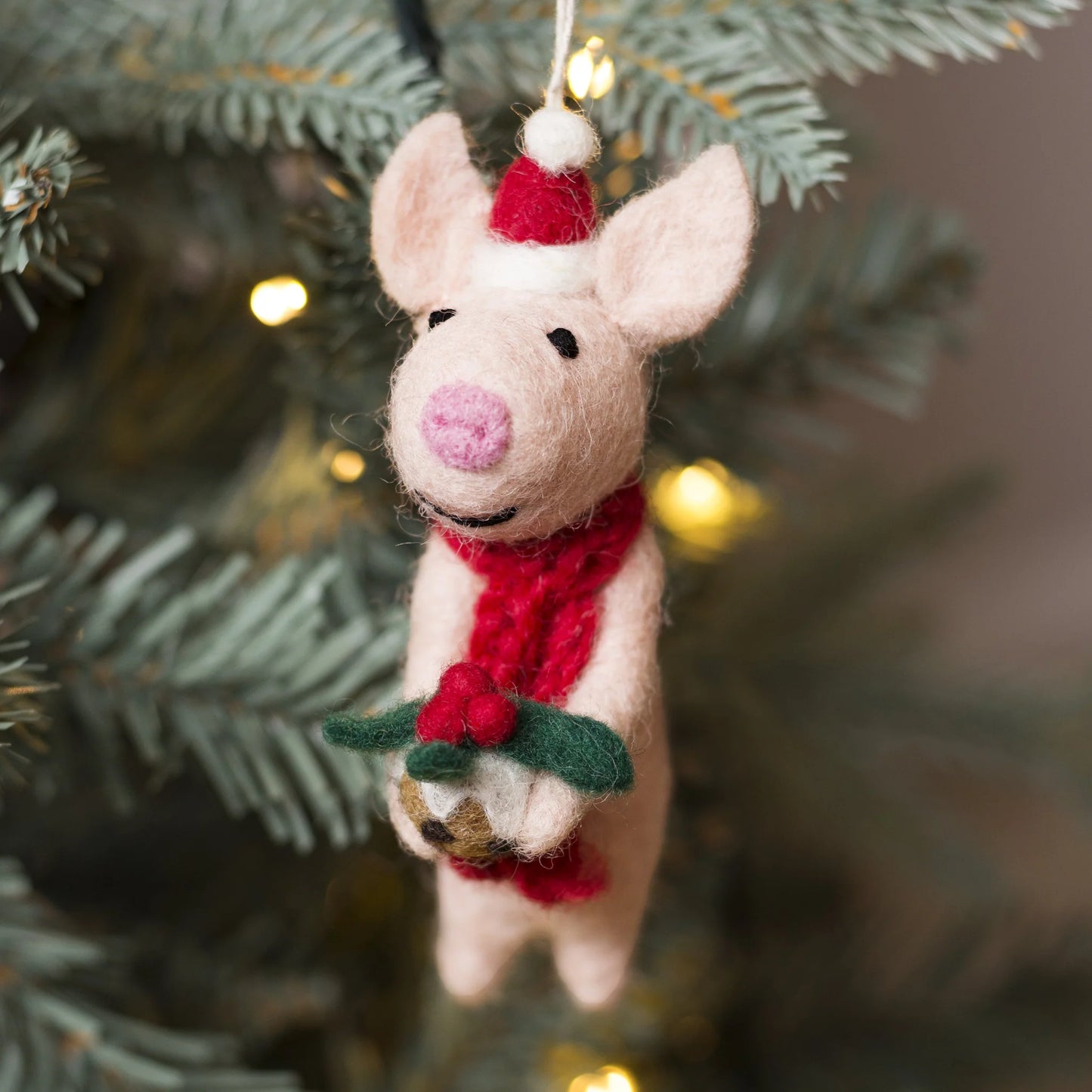 Piglet With Christmas Pudding