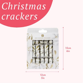 Mistletoe Saucer Crackers  (8)