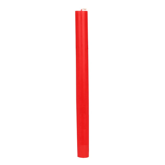 Red Dinner Candle. 28cm