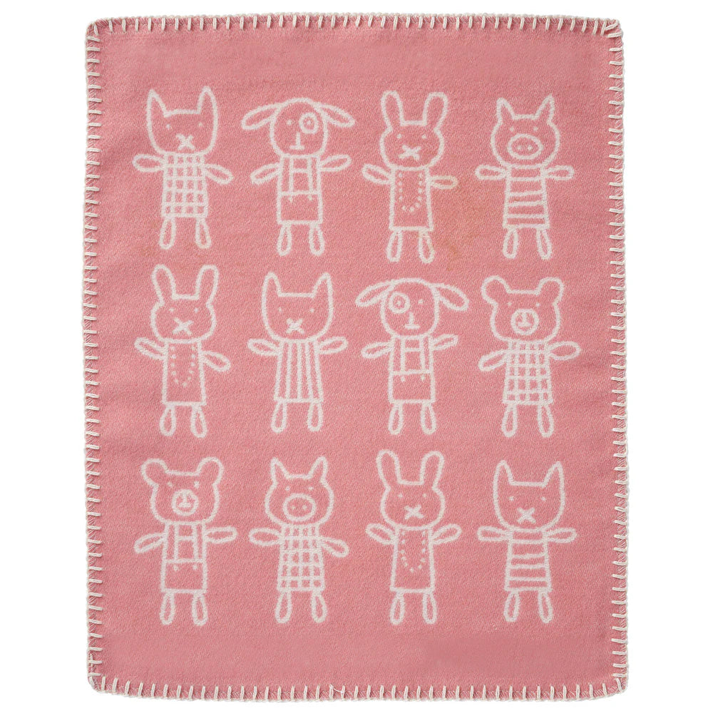 Hug Pink Brushed Organic Cotton Cuddle