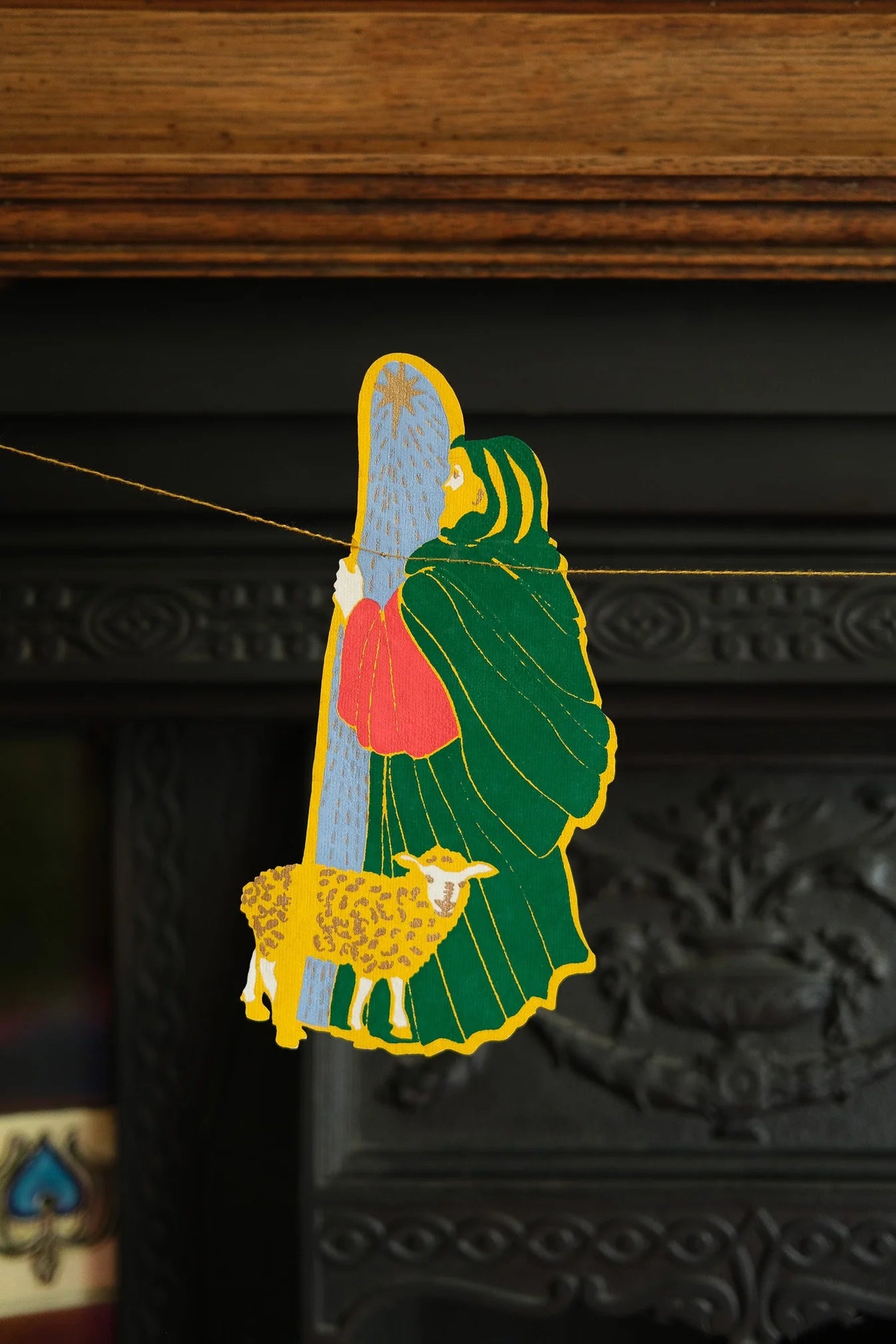 Nativity Sewn Printed Garland