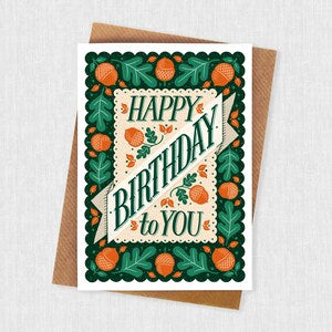 Woodland Birthday Card