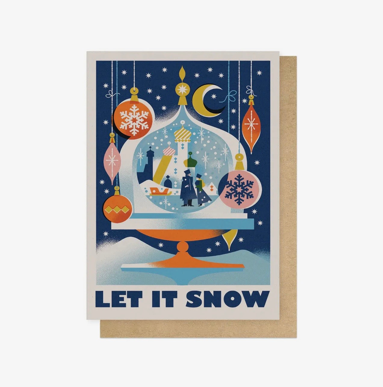 Let It Snow Christmas Card
