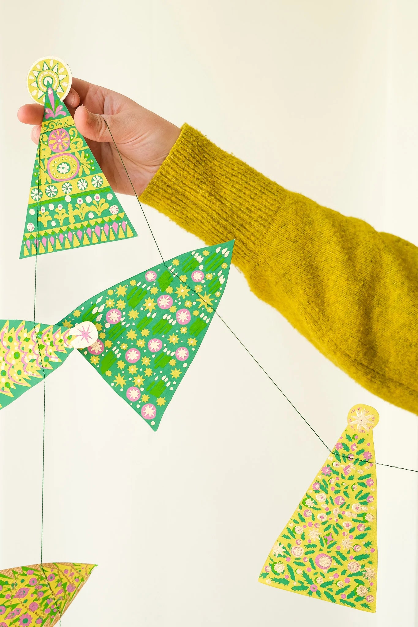 Midcentury Tree Garland