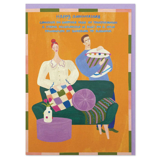 Anniversary Greetings Card
