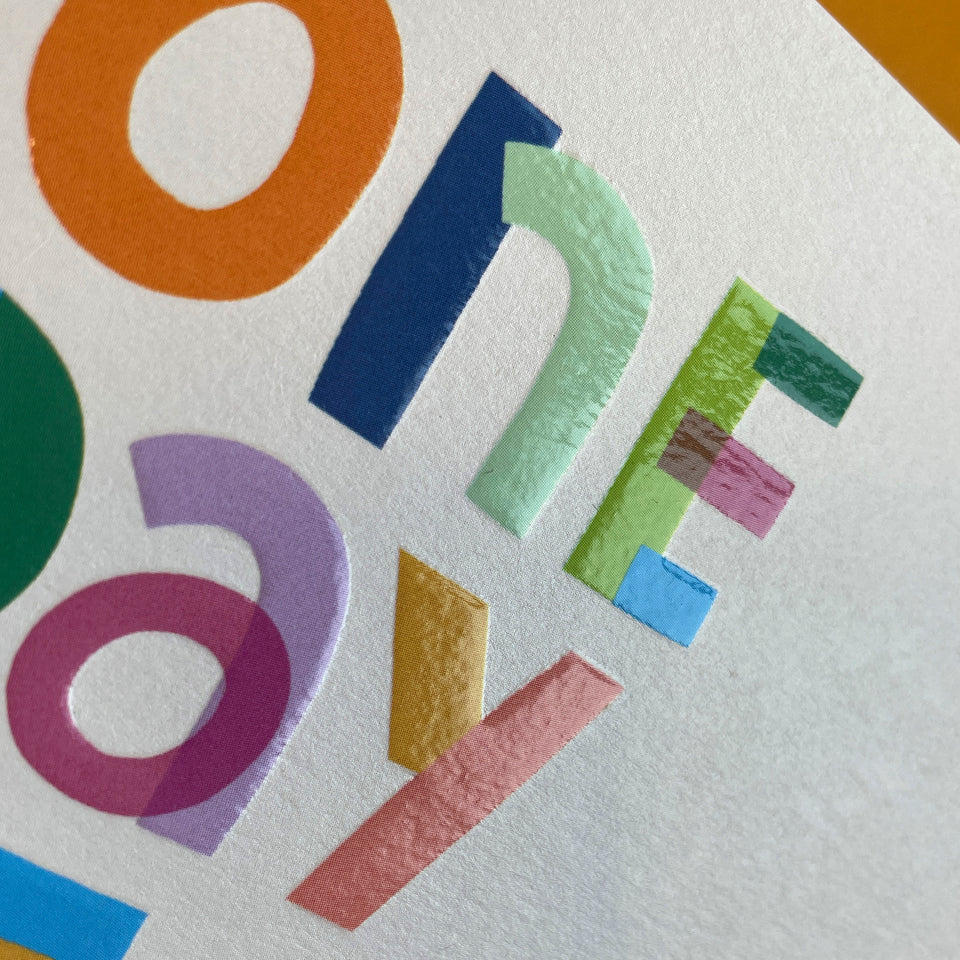 One Day at A Time Greetings Card