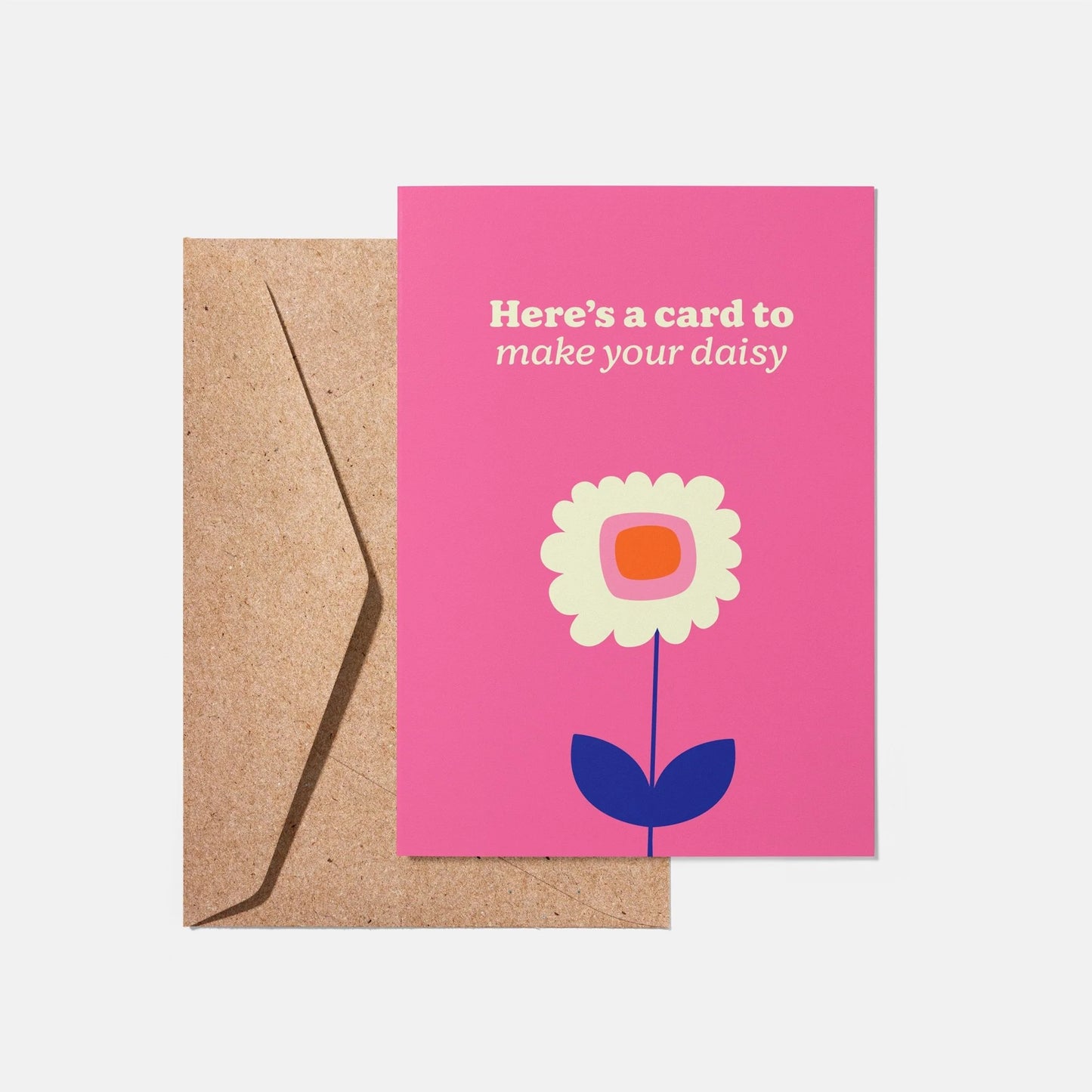 Here’s A Card To Make Your Daisy Greeting Card