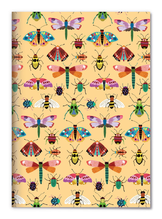 Insects Illustrated A5 Notebook