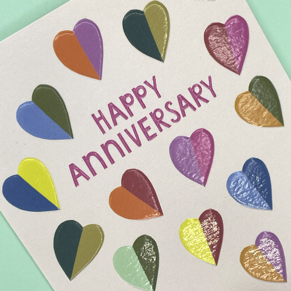 Happy Anniversary Mini Greetings Card