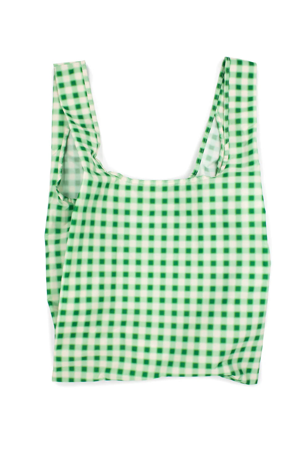 Blurred Plaid Medium Reusable Bag