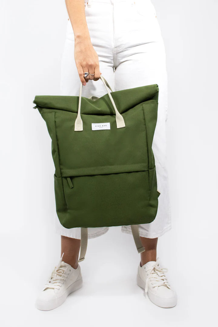 Khaki Large Backpack