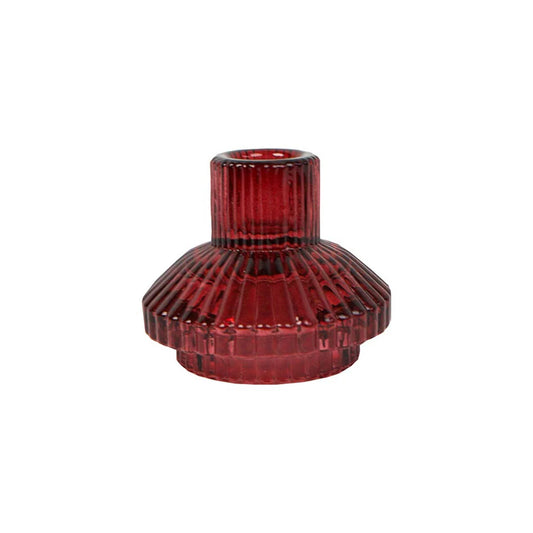 Midnight Forest Burgundy Small Candle Holder