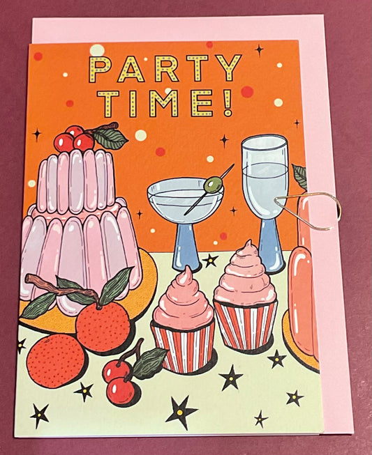 Party Time Greeting Card