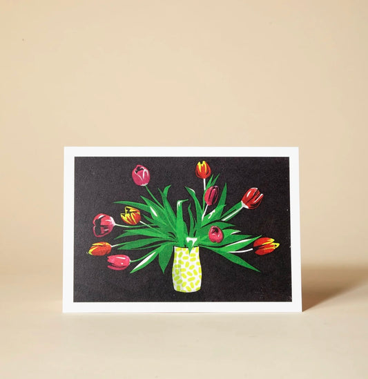 Tulips Greetings Card
