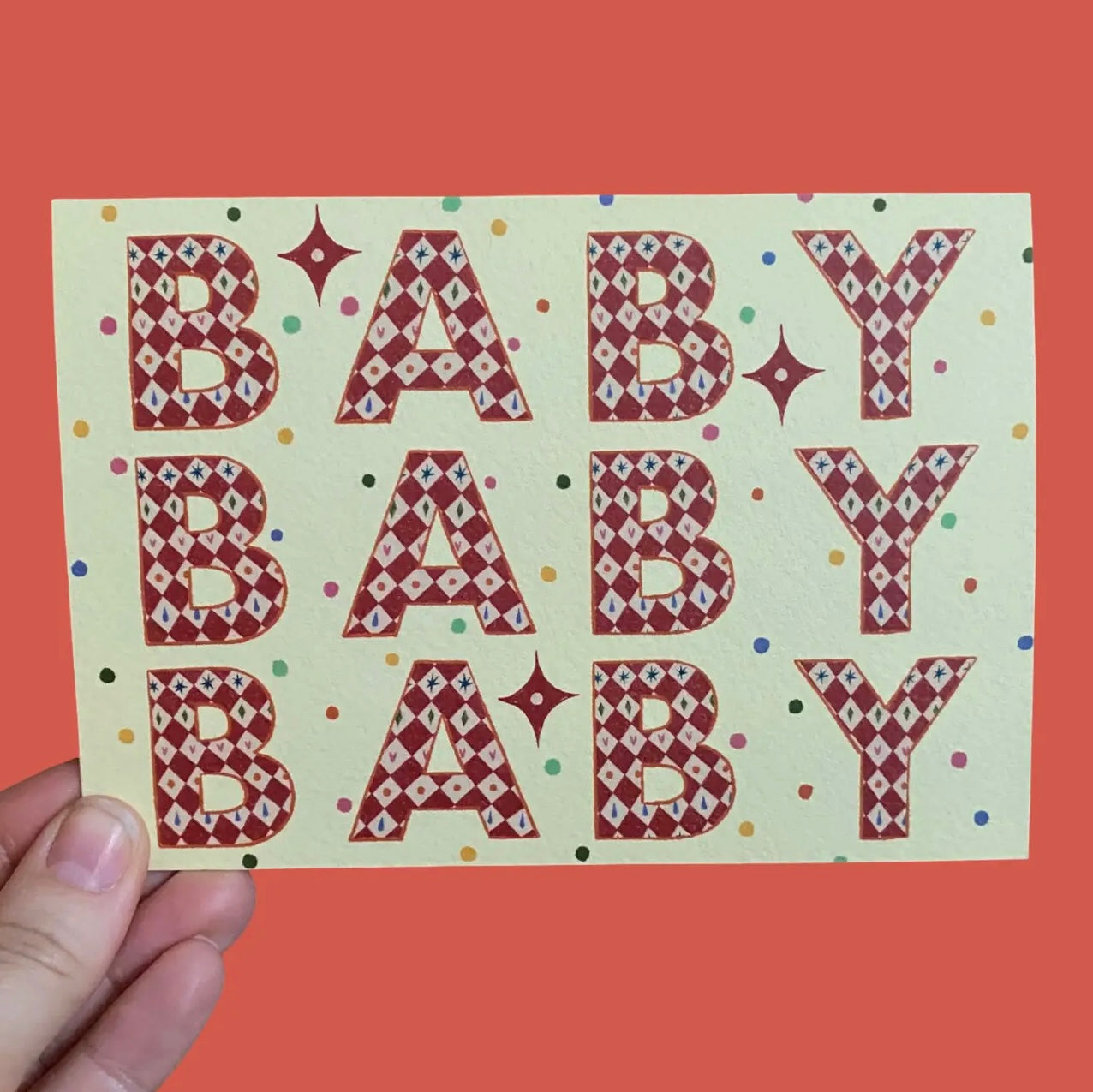 BBB New Baby Greetings Card